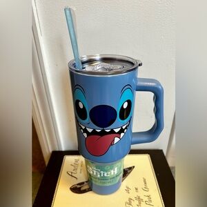 Disney Stitch Face Stainless Steel Travel Cup